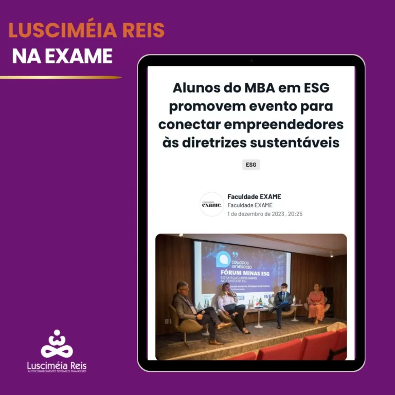 Lusciméia Reis na Exame